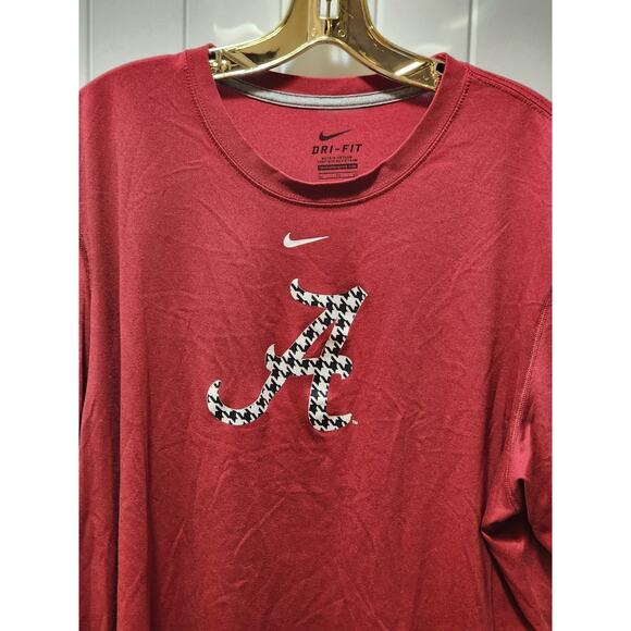 Nike Alabama Crimson Tide Dri-Fit Fit T-shirt NCAA Men's Size XL Athletic - Picture 3 of 7